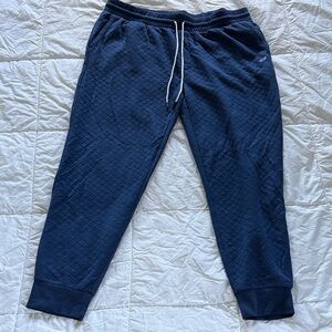 Vineyard Vines Dark Blue Quilted Joggers